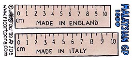 Ferrari rulers